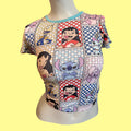 Lilo and Stitch Mesh Baby Tee